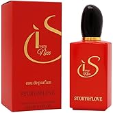 Women's Perfume, Very Nice Eau de Parfum for Women, Red Bottle with Black Cap, Tuberose Vanilla Patchouli Fragrance, Long- Lasting, 100ml / 3.4 fl.oz