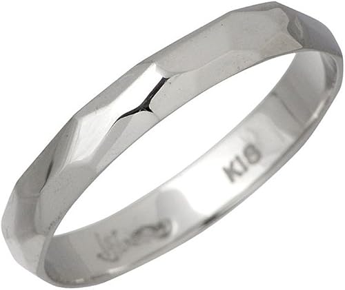Amazon Ijeluna アイジェルナ K18 ホワイトゴールド リング メンズ 指輪 11 19号 Hj 013rgw リング 通販