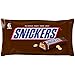 Snickers Singles Size Chocolate Candy Bars, 6 Count