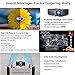Projector Bluetooth WiFi Android 4400 Lumen LCD LED Multimedia Video Projector Home Theater Support HD 1080P Airplay HDMI USB RCA VGA AV for Gaming Fire TV Stick Smartphone DVD Laptop Outdoor Moviethumb 2