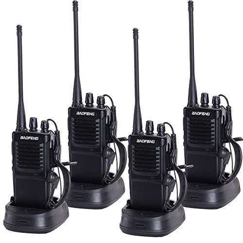 Nestling R-7 Two Way Radio Long Range UHF 400-470MHz Signal Frequency Single Band 16 CH Walkie Talkies with Original Earpiece (4 Pack) - Thumbnail 7
