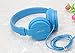 ONTA Kids Headphones for Boys Girls - Child Student Headset Wired Plug Toddler Earphones School Teen on Ear for Ipad | Computer | Smart Phone | Amazon Fire Tablet | Laptop | Plane Travel | Game, Blue