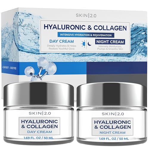Skin 2.0 Hyaluronic Acid Collagen Moisturizer Set