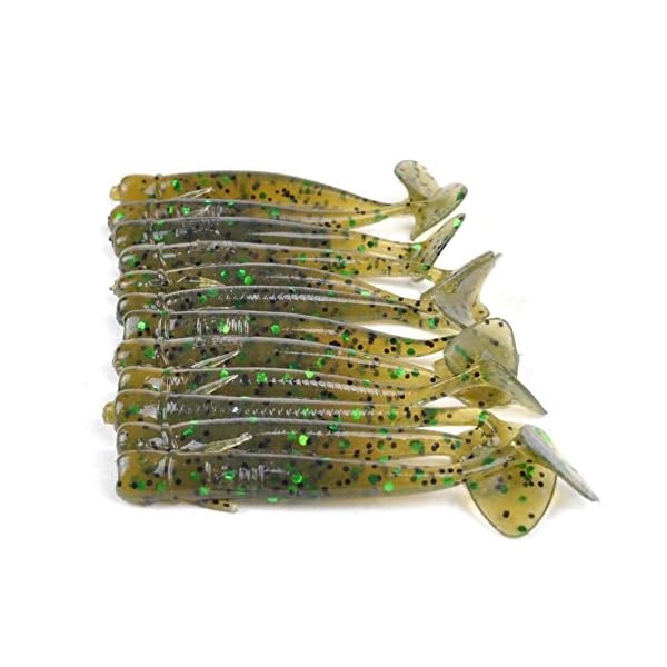 Yoshikawa-Bass-Fishing-Soft-Lure-Worm-Freshwater-2-Watermelon-Paddle-Tailpack-of-12 Yoshikawa-Bass-Fishing-Soft-Lure-Worm-Freshwater-2-Watermelon-Paddle-Tailpack-of-12