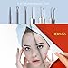 Herwiss Blackhead Remover Tools, Acne Removal Kit With Comedones Extractor, Zit Popper, Curved Tweezer Clip for Risk Free Nose Face Skin Care, Treatment for Blemish, Whitehead Popping, Zit Removing