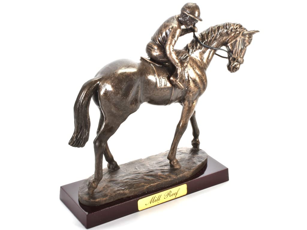 OPO 10 - Miniature resin collectible horse, approx. 19cms, Mill Reef - 104