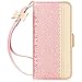 WWW Samsung Galaxy S10 Plus Case,Galaxy S10 Plus Wallet Case, [Luxurious Romantic Carved Flower] Leather Wallet Case [Inside Makeup Mirror] [Kickstand Feature] for Galaxy S10 Plus 6.4