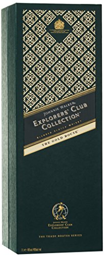 Johnnie Walker Explorer's Club Collection The Gold Route mit Geschenkverpackung Whisky (1 x 1 l) – Bild 5