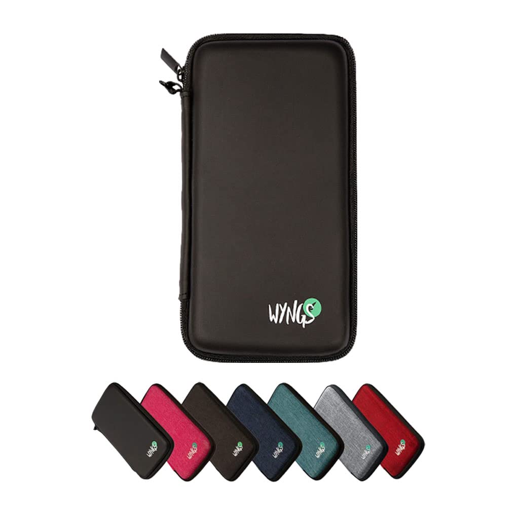 WYNGS Protective Case Black compatible with Calculator Casio fx-220 Plus 2nd edition