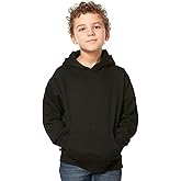 CRFANSHIRT Youth Hoodie Sweatshirt for Boys Girls Kids Fleece Pullover Hooded Classic Casual Soft