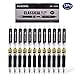 Pens,Gel Ink Pens,12 pack, comfortable grip，0.7mm black signature pen,Child-level safety,Smooth Writing for school,office home,hospital (black)