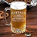 Corbase Vintage 1998 Etched 16oz Glass Beer Mug - 21st Birthday Aged to Perfection - 21 Years Old Gifts