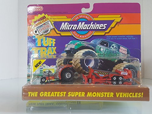 Micro Machines Tuff Trax Collection #5 With Bonus License Plate
