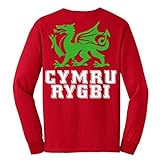 Long-Sleeve Wales Rugby T-Shirt