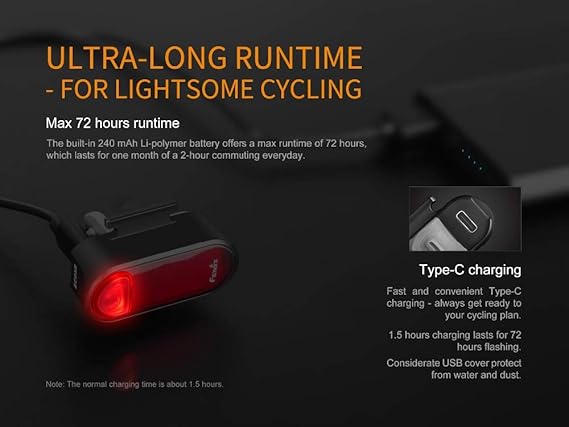 usb type c bike light