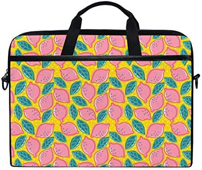 Handbag Laptop Briefcase, Multi-Functional Shoulder Messenger Bag for Notebook Computer Tablet Tums Fruit Picture