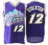 Men's Adult #12 John Stockton Jersey Purple