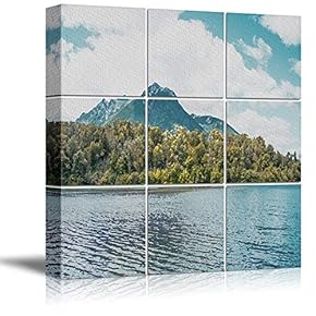 Calm Lake Home Artwork for Living Room Bedroom