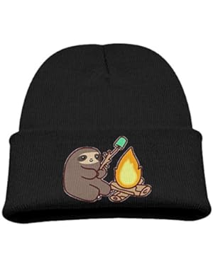 Campfire Sloth BabysComfortable Knitted Hat