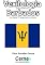 Livro Vexilologia para a bandeira de Barbados Com display TFT programado no Arduino