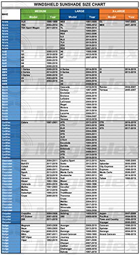 4 Magnelex+Windshield+Sunshade+Reflective+Polyester