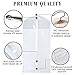 La Saveur 4 Pack 60 inch Garment Bag, Extra Long Dust Proof Suit Bags for Gown, Dresses