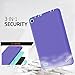 Fire 7 2015 Case, H&T Ultra Thin Hybrid Dual Layer Anti-Scratch Shockproof Protective Cover For Fire 7 Inch [Kids Friendly] Tablet (5th Generation - 2015 Release Only, NOT for 2017 Release) (Purple)