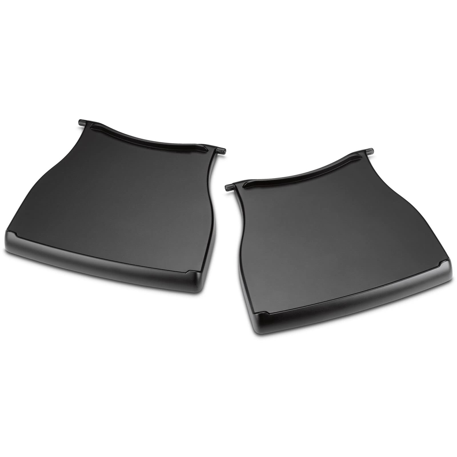 Weber Side Table Kit, Built for Q1000/100, Q1200/120, Q1400/140 Grills, Set of 2 Foldable Plastic Tables for Utensils & Condiments, Compact Storage Design, 3 x 25.5 x 29 cm (6527)