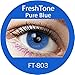 Women Multi-Color Cute Charm and Attractive Fashion Contact Lenses Cosmetic Makeup Eye Shadow Blue 2 with case by Dream TM