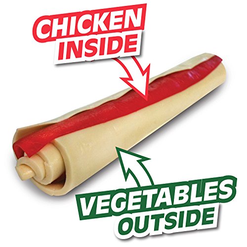 DreamBone DreamSticks, Rawhide Free Dog Chew Sticks Made with Real