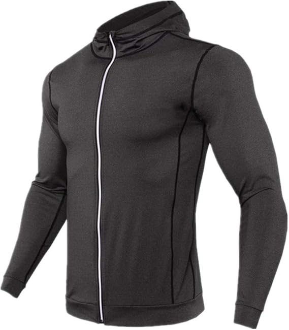Spring and summer men's casual sports jacket running longsleeved