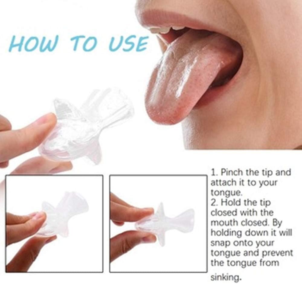 PHCOMRICH Anti Snoring Device Silicone Tongue Retaining Stop Snoring Solution Premium Tongue Retainer - Image 3
