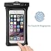 Floatable Waterproof Phone Case, Vansky Waterproof Phone Pouch with Armband and Audio Jack for iphone 11 X, 8 Plus, 7 Plus, 6S, Sansung LG Huawei