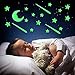 210 Pcs Glow in The Dark Stars,Moon and Shooting Stars-Bright Wall Stickers for Ceiling Decals-Bedroom Living Room Decor Kit for Kids Boys Girls