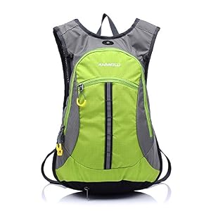 Lixada Bicycle Backpack 15L, Small Backpack Lightweight Hiking Backpack Waterproof for Women and Men Sports Backpack MTB…