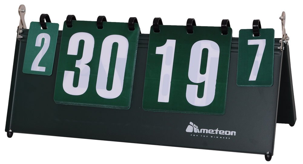 Scoreboard Score Flipper Flip Table Tabletop Scoring Board Portable Durable Multi-functional Sport Games Volleyball Basketball Table Tennis Badminton Football