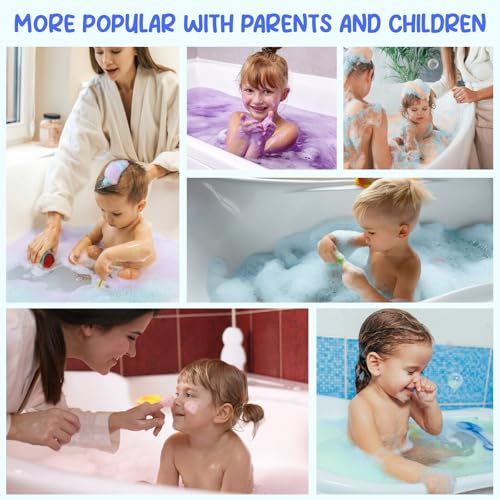 Bath Bombs with Surprise, 12 Pieces Bath Bombs for Children, Bath Bombs in Natural Organic Foam, Gifts for Boys and Girls, Bath Bomb Gift