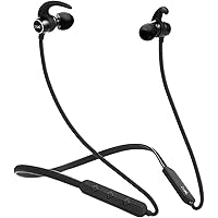 boAt Rockerz 255 in-Ear Earphones with 8 Hours Battery, IPX5, Bluetooth V5.0 and Voice Assistant(Active Black)