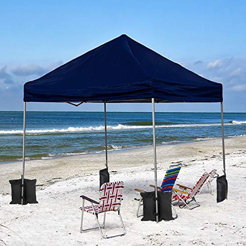 HENGMEI Gewichtsbeutel, Sandsäcke, Beingewichte 4er Set Standfuß Gewichtstasche Sand Tasche für Pavillon Partyzelt – Bild 7