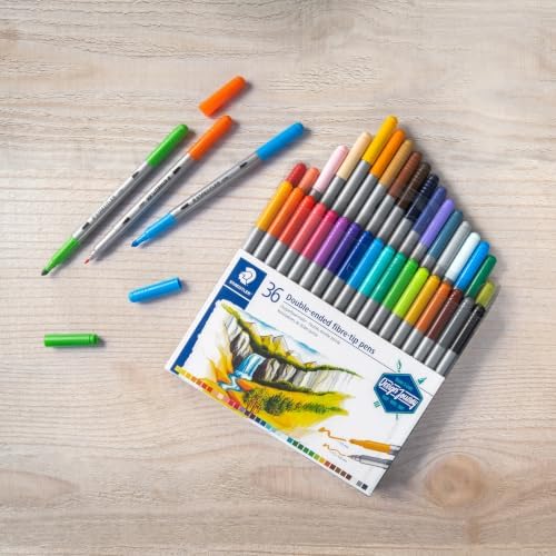 3200 Doppelfasermaler – 36er Etui, sortiert