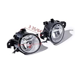 Pair 80W Real Glass Lens XML2 LED Fog Lights