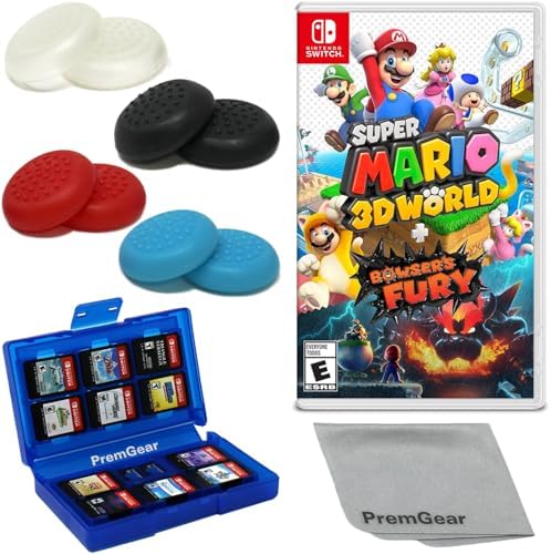Amazon.com: Revolt Gamer Nintendo Switch Super Mario 3D All-Stars