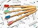 20 Eco-Friendly Bamboo Toothbrushes: The World’s Most Convenient Bamboo Toothbrushes with BPA Free Nylon Bristles, in 4 Colours and Individually Packaged! (20)