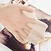 HaloVa Women's Silk Stockings, Ultra-Thin Cotton Sole Short Ankle Socks, 10 Pairs, 5 Black, 5 Skin Color