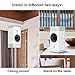 FUVISION 1080P Home Security Camera, Pan/Tilt/Zoom Wi-Fi Indoor Smart Surveillance Camera with Motion Tracking,Night Vision,Sensor Lamp,2-Way Audio,Cloud Storage and SD Card, Compatible with Alexa