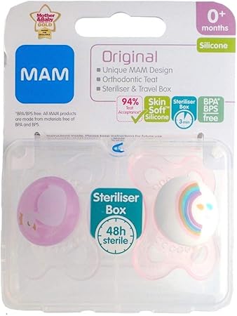 mam rainbow soother