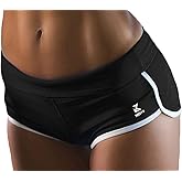 Kipro Women's Active Shorts Fitness Sports Yoga Booty Shorts for Running Gym Workout