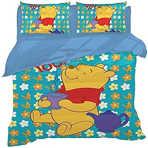135 X 0 Cm Pour La Housse De Couette Winnie 1 135 X 0 Cm Ea Sdn Childrens Bed Linen Parure De Lit Winnie Lourson Pour Enfant Multicolore Literie Enfants Literie Et Linge De