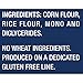 BARILLA Gluten Free Elbows Pasta, 12 Ounce - Non-GMO Gluten Free Pasta Made with Blend of Corn & Rice - Vegan Pasta