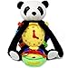 Buckle Toys Panda Bear Backpack - Toddler Backpack & Stuffed Animal Learning Activity – Develops Fine Motor & Basic Life Skills – Soft Plush Travel Toy - Bamboo Panda